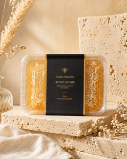 Dasha Naturals Honigwabe – naturbelassener Wabenhonig aus Bulgarien
